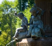 Nymph Fountain in Halifax Gardens Nymph Fountain in Halifax Gardens